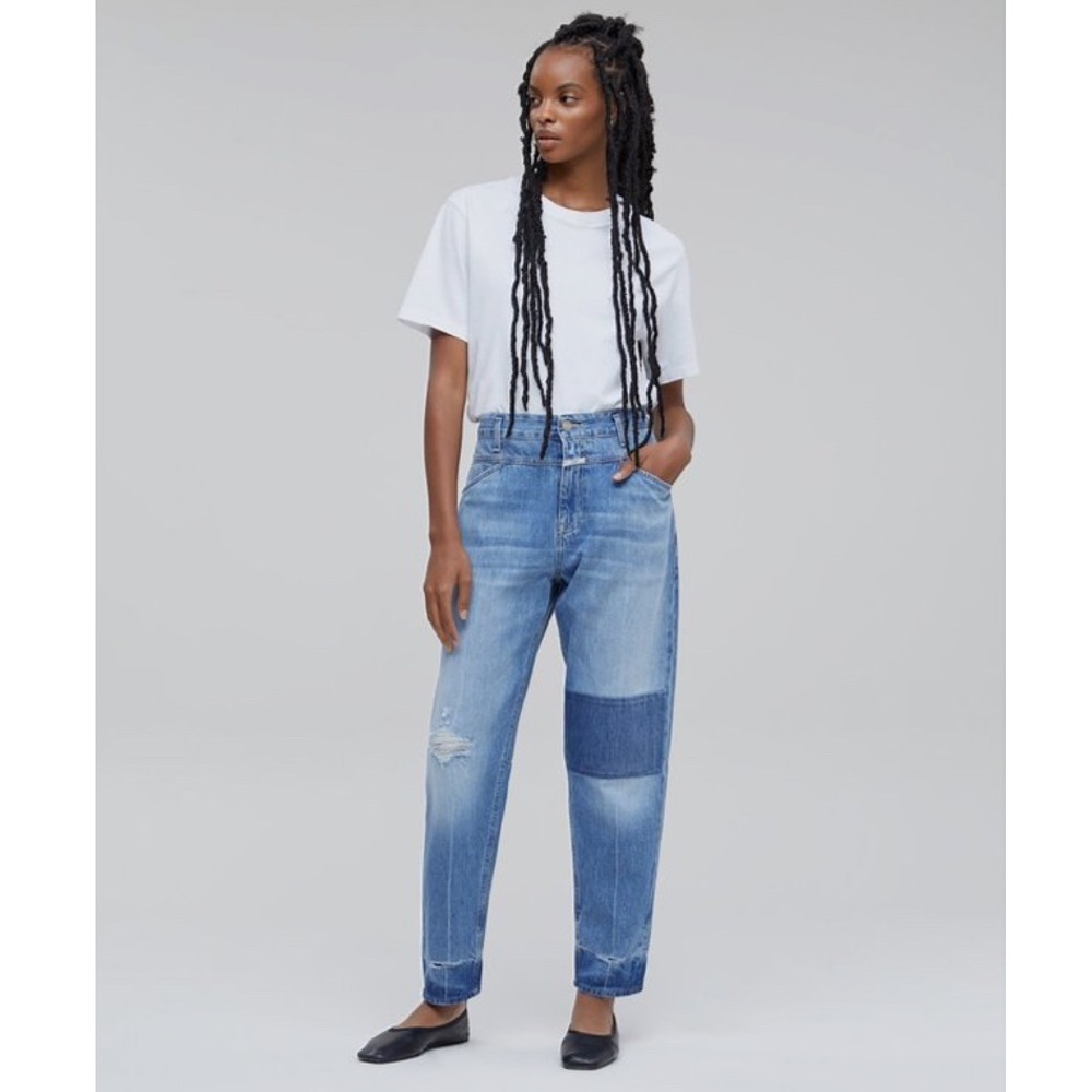 Closed A Better Blue X-Lent Tapered Leg Jeans